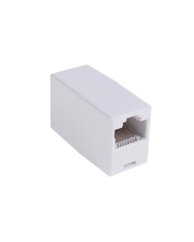 RJ-45 (розетка)-RJ-45 (розетка) (белый): Разъем распределительный в Томске