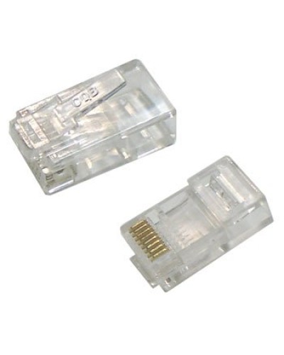 RJ-45 джек (8P8C) (100 шт). Разъем RJ-45. Прочие зарубежные в Томске