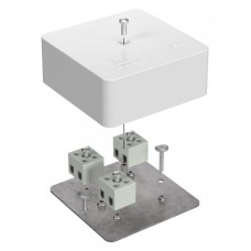 Коробка огнестойкая 75х75х30 (40-0450-FR1.5-6). Коробка огнестойкая для открытой установки. Промрукав