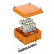 Коробка огнестойкая 100х100х50 для о/п (40-0300-FR2.5-8). Коробка огнестойкая для открытой установки. Промрукав