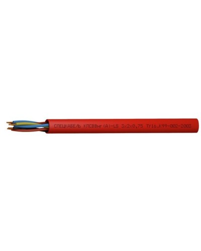 КПСВВнг(А)-LS 3х2х1,5 (Спецкабель). Кабель симметричный для систем сигнализации и управления, групповой прокладки, с пониженным дымо- и газовыделением. Спецкабель в Томске