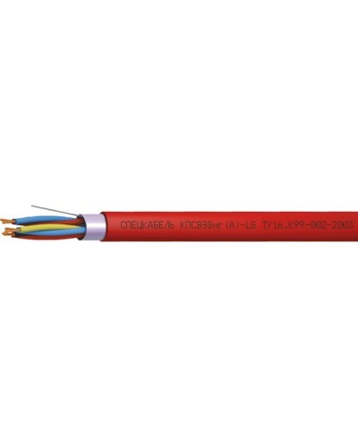 КПСВЭВнг(А)-LS 2х2х1,5 (Спецкабель). Кабель для систем пожарной и охранной сигнализации, с пониженным дымо- и газовыделением. Спецкабель в Томске