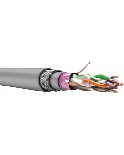 TechnoLAN F/UTP SWA PS Cat 5e ZH нг(A)-HF 2x2x0,52. Кабель «витая пара» (LAN) для структурированных систем связи. СПКБ-Техно в Томске